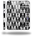 Skull Checkerboard - Decal Style Vinyl Skin (fits Apple Original iPhone 5, NOT the iPhone 5C or 5S)