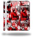 Red Graffiti - Decal Style Vinyl Skin (fits Apple Original iPhone 5, NOT the iPhone 5C or 5S)
