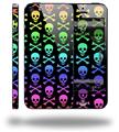 Skull and Crossbones Rainbow - Decal Style Vinyl Skin (fits Apple Original iPhone 5, NOT the iPhone 5C or 5S)