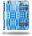 Skull And Crossbones Pattern Blue - Decal Style Vinyl Skin (fits Apple Original iPhone 5, NOT the iPhone 5C or 5S)
