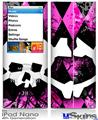iPod Nano 4G Skin - Pink Diamond Skull