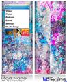 iPod Nano 4G Skin - Graffiti Splatter