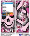 iPod Nano 4G Skin - Pink Skull