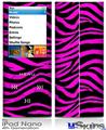 iPod Nano 4G Skin - Pink Zebra