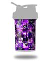 Decal Style Skin Wrap works with Blender Bottle 22oz ProStak Purple Graffiti (BOTTLE NOT INCLUDED)