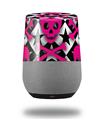 Decal Style Skin Wrap for Google Home Original - Pink Skulls and Stars (GOOGLE HOME NOT INCLUDED)