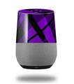 Decal Style Skin Wrap for Google Home Original - Purple Plaid (GOOGLE HOME NOT INCLUDED)