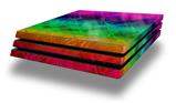 Vinyl Decal Skin Wrap compatible with Sony PlayStation 4 Pro Console Rainbow Butterflies (PS4 NOT INCLUDED)