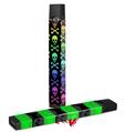 Skin Decal Wrap 2 Pack for Juul Vapes Skull and Crossbones Rainbow JUUL NOT INCLUDED