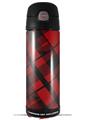 Skin Decal Wrap for Thermos Funtainer 16oz Bottle Red Plaid (BOTTLE NOT INCLUDED) by WraptorSkinz