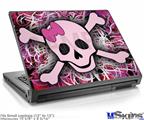 Laptop Skin (Small) - Pink Skull