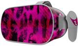 Decal style Skin Wrap compatible with Oculus Go Headset - Pink Distressed Leopard (OCULUS NOT INCLUDED)