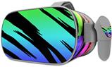 Decal style Skin Wrap compatible with Oculus Go Headset - Tiger Rainbow (OCULUS NOT INCLUDED)