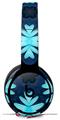 WraptorSkinz Skin Skin Decal Wrap works with Beats Solo Pro (Original) Headphones Abstract Floral Blue Skin Only BEATS NOT INCLUDED