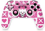 Skin Decal Wrap works with Original Google Stadia Controller Princess Skull Skin Only CONTROLLER NOT INCLUDED