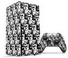 WraptorSkinz Skin Wrap compatible with the 2020 XBOX Series X Console and Controller Skull Checker (XBOX NOT INCLUDED)
