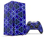 WraptorSkinz Skin Wrap compatible with the 2020 XBOX Series X Console and Controller Daisy Blue (XBOX NOT INCLUDED)