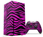 WraptorSkinz Skin Wrap compatible with the 2020 XBOX Series X Console and Controller Pink Zebra (XBOX NOT INCLUDED)