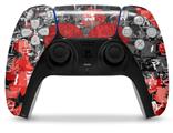 WraptorSkinz Skin Wrap compatible with the Sony PS5 DualSense Controller Emo Skull Bones (CONTROLLER NOT INCLUDED)