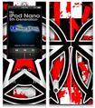 iPod Nano 5G Skin - Star Checker Splatter