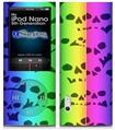 iPod Nano 5G Skin - Rainbow Skull Collection