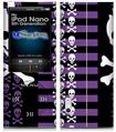 iPod Nano 5G Skin - Skulls and Stripes 6
