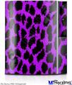 Sony PS3 Skin - Purple Leopard