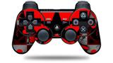 Sony PS3 Controller Decal Style Skin - Emo Star Heart (CONTROLLER NOT INCLUDED)