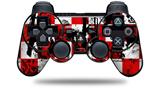 Sony PS3 Controller Decal Style Skin - Checker Graffiti (CONTROLLER NOT INCLUDED)