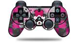 Sony PS3 Controller Decal Style Skin - Princess Skull Heart Pink (CONTROLLER NOT INCLUDED)