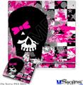 Decal Skin compatible with Sony PS3 Slim Scene Girl Skull