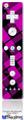 Wii Remote Controller Face ONLY Skin - Pink Plaid