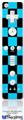 Wii Remote Controller Face ONLY Skin - Checkers Blue