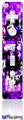 Wii Remote Controller Face ONLY Skin - Purple Graffiti