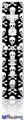Wii Remote Controller Face ONLY Skin - Skull Crossbones Pattern