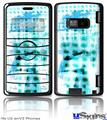 LG enV2 Skin - Electro Graffiti Blue