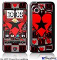 HTC Droid Incredible Skin - Emo Star Heart