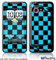 HTC Droid Incredible Skin - Checkers Blue