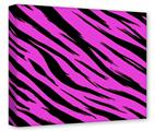 Gallery Wrapped 11x14x1.5  Canvas Art - Pink Tiger