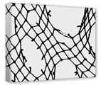 Gallery Wrapped 11x14x1.5  Canvas Art - Ripped Fishnets