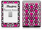 Pink Skulls and Stars - Decal Style Skin (fits 4th Gen Kindle with 6inch display and no keyboard)