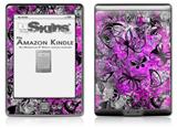 Butterfly Graffiti - Decal Style Skin (fits 4th Gen Kindle with 6inch display and no keyboard)