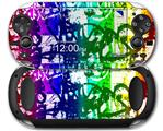 Rainbow Graffiti - Decal Style Skin fits Sony PS Vita