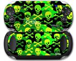 Skull Camouflage - Decal Style Skin fits Sony PS Vita