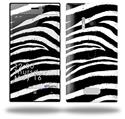Zebra - Decal Style Skin (fits Nokia Lumia 928)
