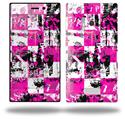 Pink Graffiti - Decal Style Skin (fits Nokia Lumia 928)