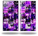 Purple Graffiti - Decal Style Skin (fits Nokia Lumia 928)