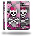 Princess Skull Heart - Decal Style Vinyl Skin (fits Apple Original iPhone 5, NOT the iPhone 5C or 5S)