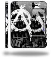 Anarchy - Decal Style Vinyl Skin (fits Apple Original iPhone 5, NOT the iPhone 5C or 5S)