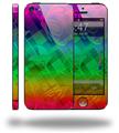 Rainbow Butterflies - Decal Style Vinyl Skin (fits Apple Original iPhone 5, NOT the iPhone 5C or 5S)